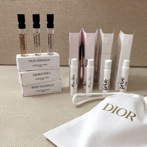 Dior 8 Piece Discovery Set (Par + Pouch)